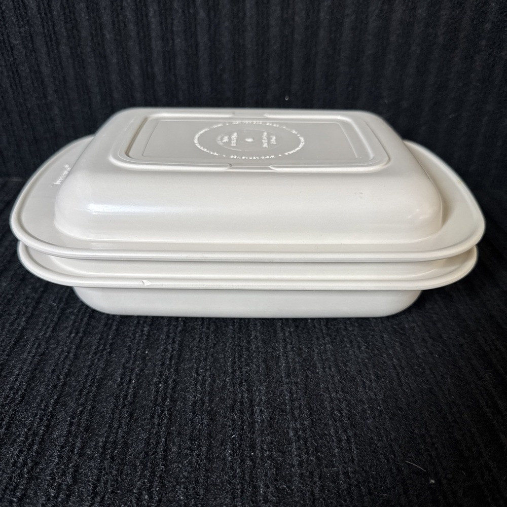 Vintage Tupperware Ultra 21 Pan & Lid Set 1765 - 1qt & 1762 - .75 qt